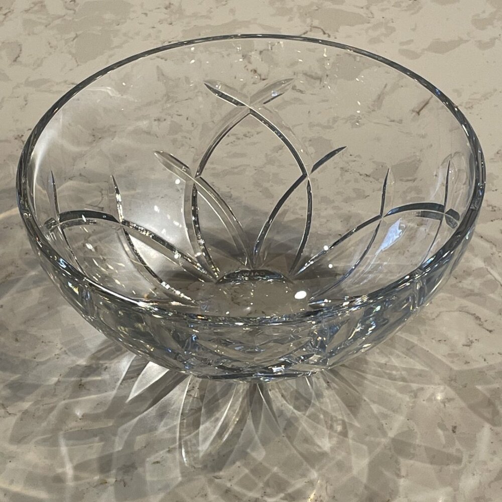 Vintage Galway Irish Crystal Serving Bowl